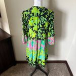 Johnny Was  Miramar Tiered Mini Dress Silk Floral Colorful Womens Xsmall NWT Photo 5