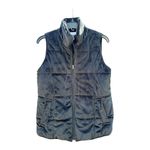 Soft Zip Up Warm Puffer Vest with pockets | Size Large Black Photo 1