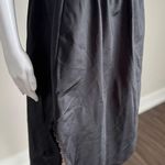 Vintage Warners Lace Half Slip Satin Black XL Photo 0