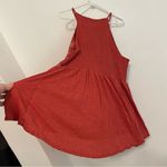 Torrid NEW NWT  3 Plus Size Super Soft Smocked High Neck Babydoll Top Orange Tank Photo 14