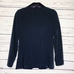 Jessica McClintock Vintage Black Pinstripe Tuxedo Blazer Jacket Size 4 Small Photo 7