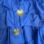 STAUD Rylie Royal Blue Lapis Ruffle Layered Tiered Dress Size XL NWT Photo 6