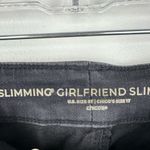 Chico's ’s Black Girlfriend Art Decor Embellish Ankle Stretch Jeans Women’s Sz 8T Photo 4