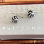 Silpada  SteroSilver Filigree Ball Earrings Photo 0