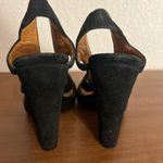 Givenchy Women’s  Black Strappy Suede Open-Toe Heels Size 6 Photo 5