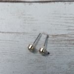 Stud Earrings For Pierced Ears Dainty Cloudy Gem Photo 4