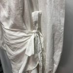 Princess Polly  The Villa Mini Dress Womens 8 White Long sleeve Preppy‎ summer Photo 7