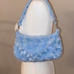 Fuzzy Blue Baguette Bag💙 Photo 0