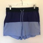 Athleta  Oahu Colorblock Short Cosmic Blue Athletic 10 Photo 0