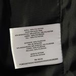 Gallery Womens Puffer Coat Small Black Hooded Faux Fur Full Zip Winter Outerwear Photo 8