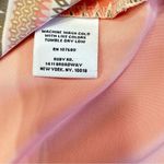 Melon Tan Cream Geometric Boho Tribal Short Cap Sleeve Top by Ruby Rd. Orange Size 8 Photo 7