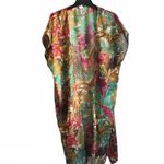 Floral Tropical Jungle Open Front Kimono Duster Pink Size undefined Photo 7