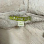 Gianni Bini NWTs Neutral Suede Fur Vest Photo 6