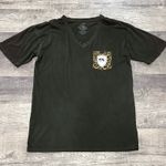 Royce Apparel Missouri Tigers Short Sleeve T Shirt Womens L Mizzou V Neck Black Wash Cotton Photo 0