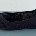 Rothy’s The Point Maritime Lattice Stitch Navy Blue Washable Knit Ballet Flats Size 8 Photo 3