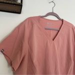 FIGS  Casma Three-Pocket Scrub Top Pink Plus Size 4XL Photo 2