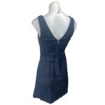 Topshop  Moto Blue Chambray Sleeveless Mini A-Line Denim Jeans Tank Dress Size 2 Photo 1