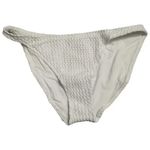 ANDIE NWT Swim Demi Moore The Tropez Crochet Like Bottom Mid Rise S White #3669 Photo 1