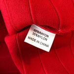 SEEK the Label  Womens Bandage Mini Skirt Stretch Pull On Red M Photo 3