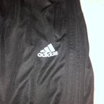 Adidas Black Three Stripe Joggers Photo 2