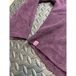 Lululemon  Women Ribbed Knit Boxy Cotton-Blend Mock Neck Sweater Purple Size XS/S Photo 4