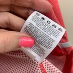 Nike Dri-Fit Red Zip-Up Jacket Gray Trim Detail Photo 10