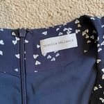 Rebecca Vallance Revolve long bell sleeve romper navy white hearts Blue Size 4 Photo 3