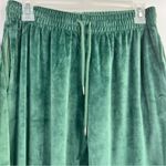 PINK - Victoria's Secret Pink by Victoria's Secret Green Velour Track Suit Pants Hoodie Sz S Small Photo 2