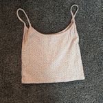 Brandy Melville  Cream Fitted Crop Camisole Photo 0