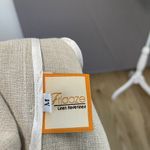 Fridaze 100% Linen Short Sleeve Shirt Dress Pockets Lagenlook Tan size Medium Brown Photo 6