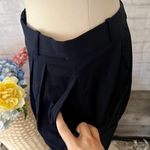 Barry Bricken Vintage Blue Tailored Pants Photo 4