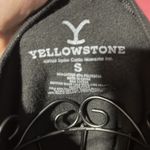 Yellowstone The Show Dutton Ranch Women's Black Cropped Sweatshirt​​ Photo 2