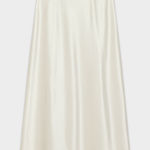 Aritzia Cream Maxi Skirt Photo 0