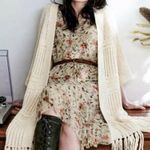 Matilda Jane Good Hart West Lynn Boho Floral Swiss Dot Midi Maxi Dress Size XL Photo 0