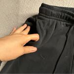 Nike Sportswear Shine Fleece Jogger Pants in Black Size Small EUC Photo 5