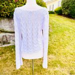 Hollister Crochet Long Bell Sleeve Jumper Sweater Photo 8