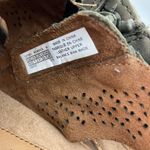 Rockport Cobb Hill Olive Green Leather Perforated Wedge Sandals‎ Size 9.5W Photo 1