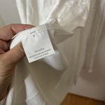 Selfie Leslie NEW! Golden Era Satin Lace Cowl Neck Midi White Dress L st3125b01 Photo 7