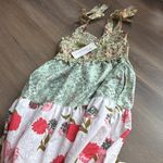 Nanette Lepore NWT  smocked top maxi patchwork floral dress Photo 5