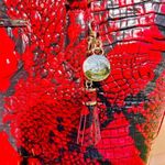 Brahmin  Asher Tote & Jane Wallet Set Lipstick Melbourne Croc Leather NWT Photo 2