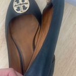 Tory Burch Black Loafers with Gold Emblem Photo 13