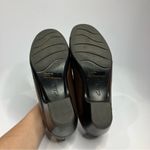 Clarks brown leather pumps comfort shoes size 9.5 Photo 4