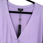 Talbots NWT  Womens Lightweight Button Cardigan Sweater Lavender Purple Size 3XP Photo 4