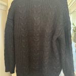 Jenni Kayne  Black Cable Knit Cardigan Photo 4