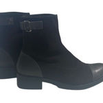 VERA GOMMA Leather Italian Boots Black Size EU 38, US Size 7.5‎ Made in Italy Photo 0