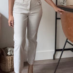 Gloria Vanderbilt Gloria‎ Vanderbilt Amanda Jeans Size 10 Beige Straight Leg Cotton Blend Photo 0