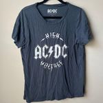 AC/DC American Classics Womens ACDC High Voltage Grey Band Graphic T-Shirt Size XXL Photo 0