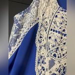 Xhilaration Beautiful Macrame, Chiffon and Lace Top. Women’s size L. Tank top. GUC Photo 5