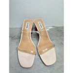 Steve Madden Sandals Womens Size 10 Pink PU Upper Double Strap Open Toe Heels Photo 4