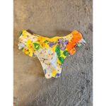 Aerie  American Eagle size XS Yellow Floral Cheekiest Bikini Bottoms Swim Photo 1